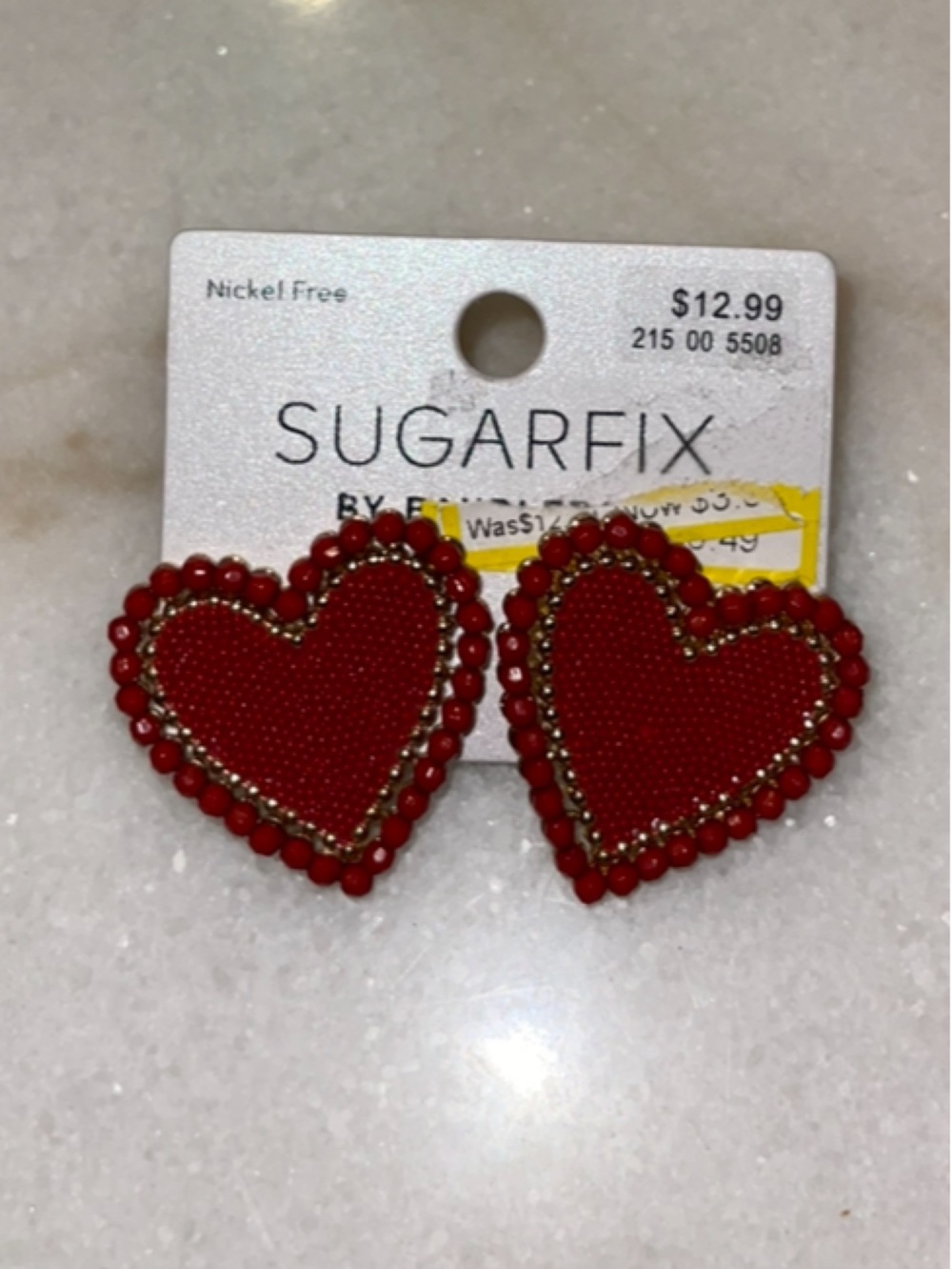 Sugarfix heart earrings